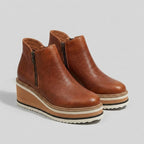 Pinnacle ankle boots dark brown