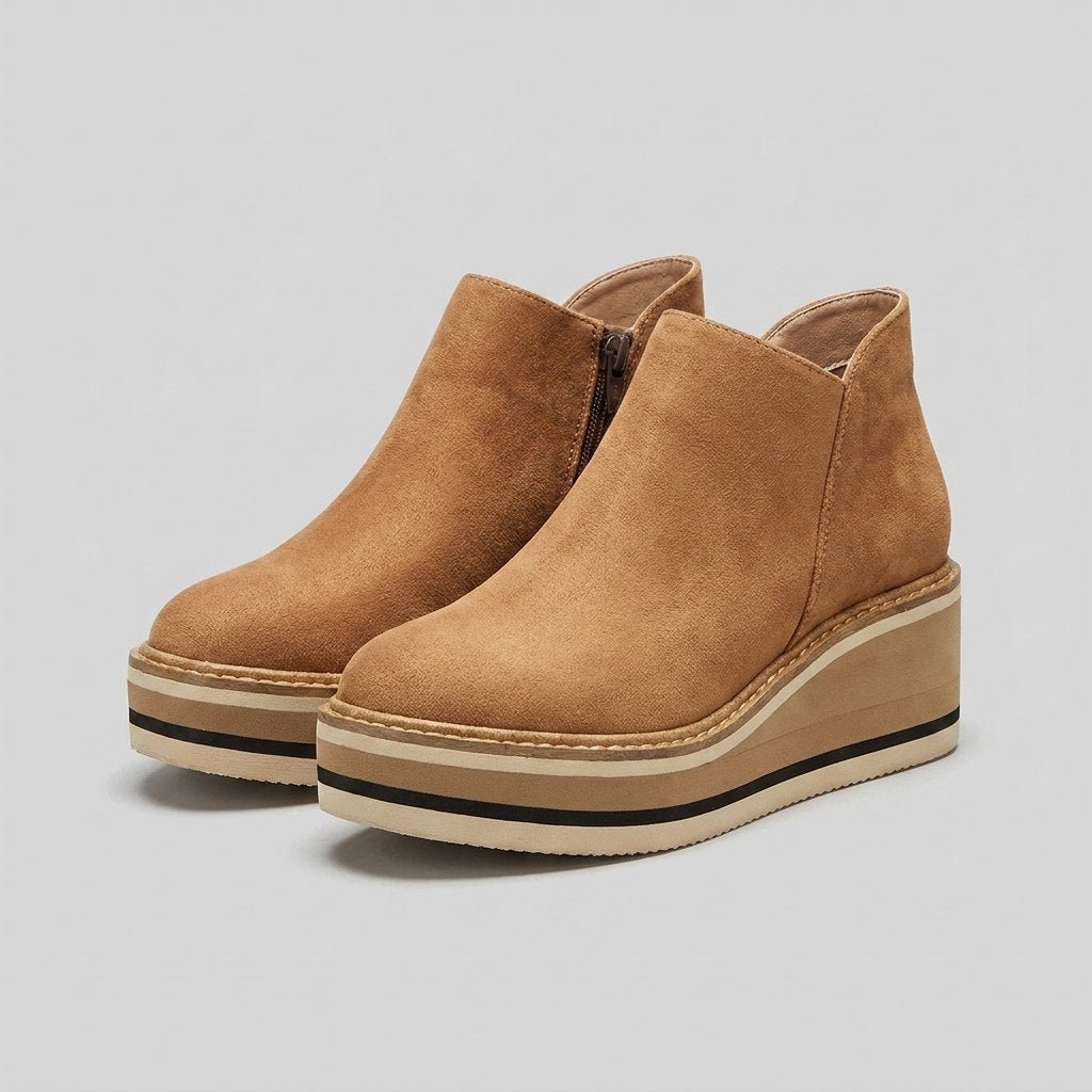 Pinnacle ankle boots khaki