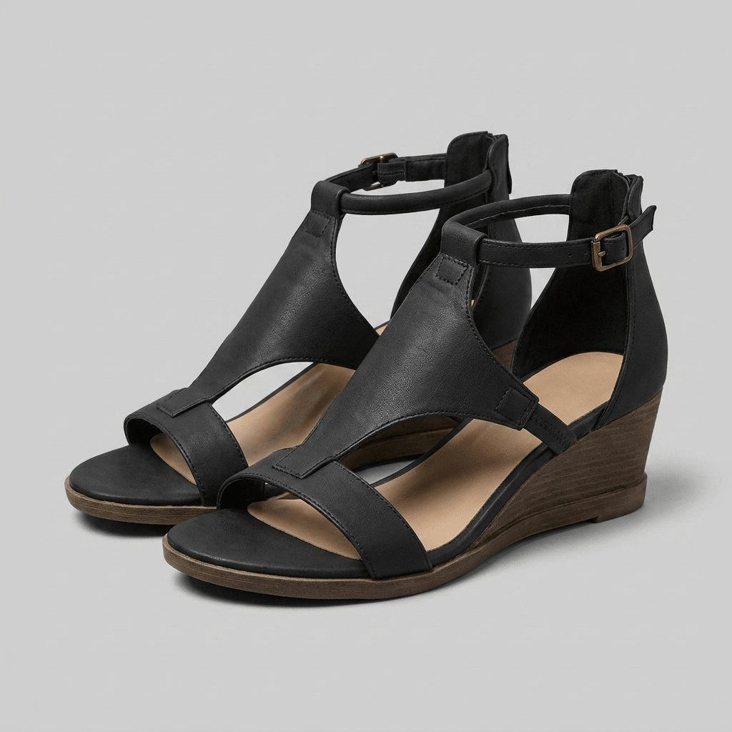 Rosa | Faux Leather Sandals