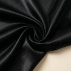 Satin maxi skirt fabric detail