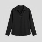 Soleil blouse flat lay