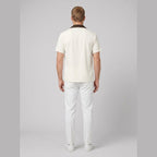 Tango cream camp collar shirt back