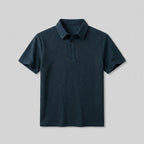 Teddy golf polo product flat lay
