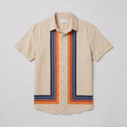 Teddy retro shirt product flat-lay