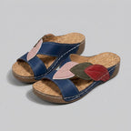 Thea blue orthopedic sandals