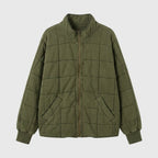 Timber oversized quilted jacket product flat lay