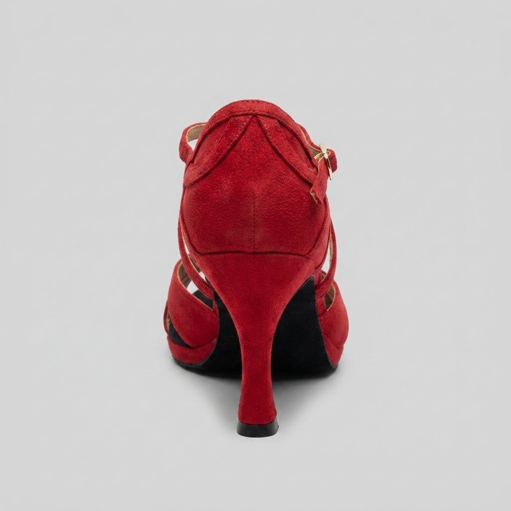Vela dance heel back and flared heel