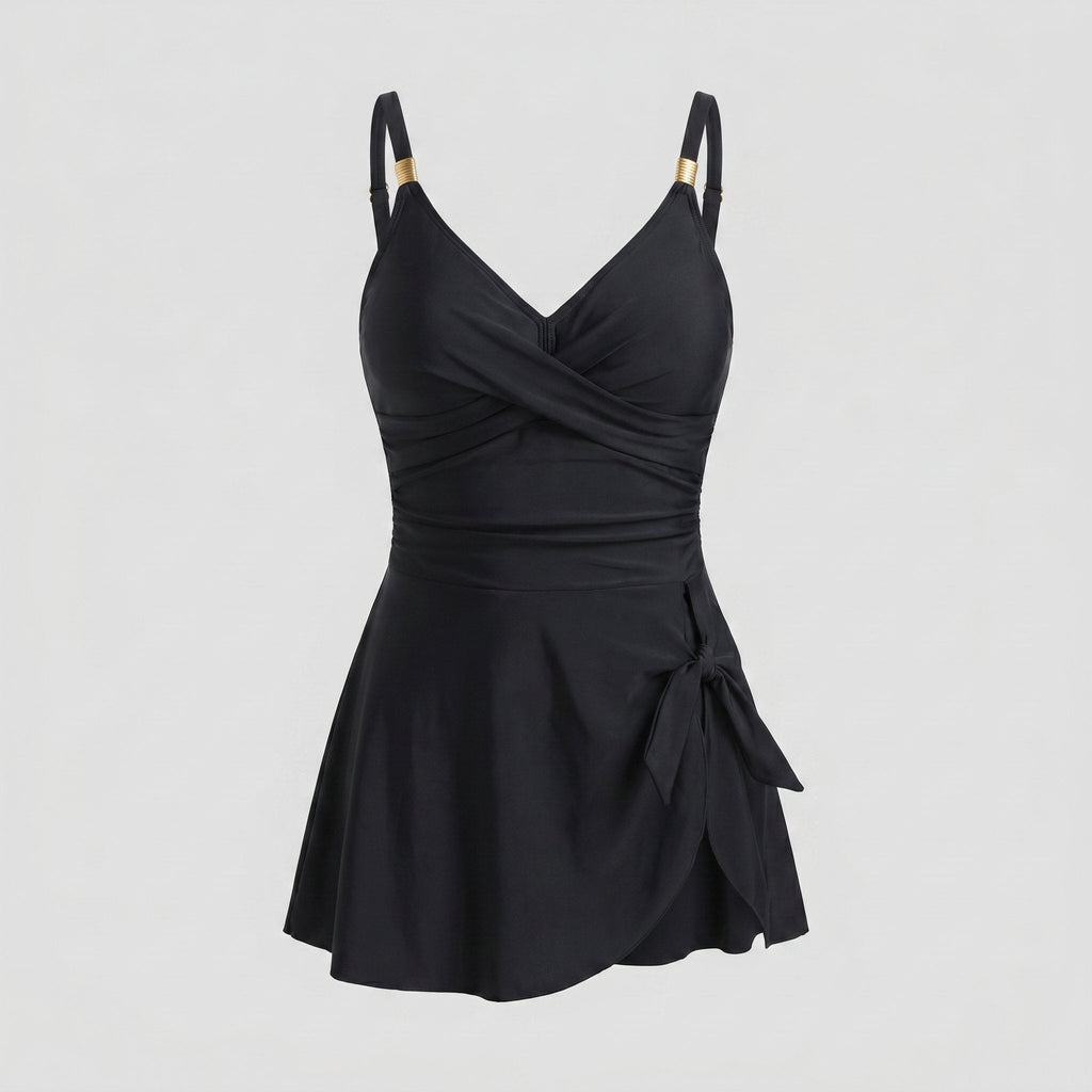 Waves swimdress black