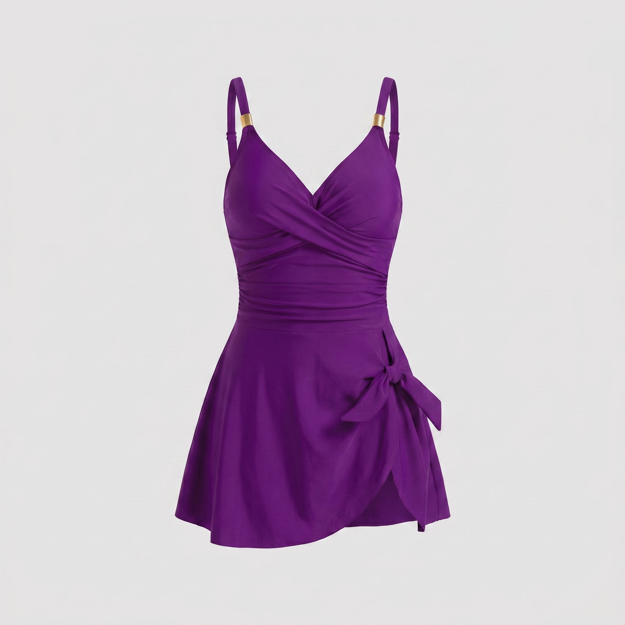 Waves swimdress purple