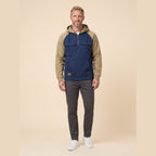 William Hoodie Bleu on model