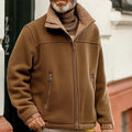 Clifford sherpa-collar full-zip jacket