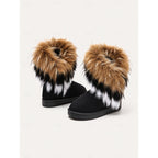 Ramona | Fluffy-Trimmed Winter Boots