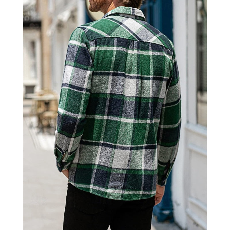 Dawson | Rugged Checked Shirt Jacket