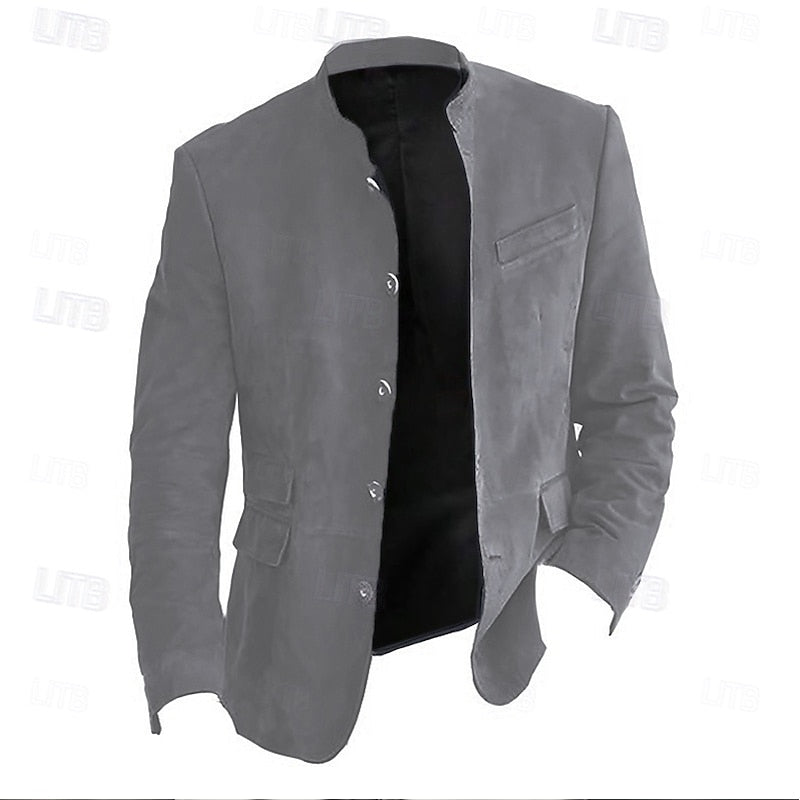 Vincent | Soft Stand-Collar Jacket
