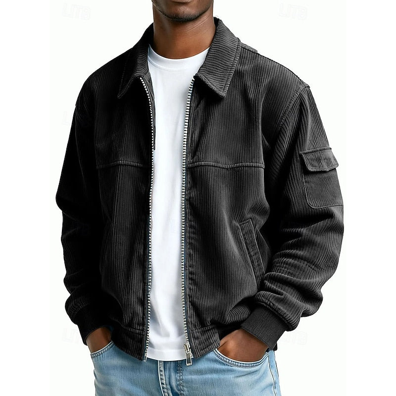 Jasper | Ribbed Textured Jacket