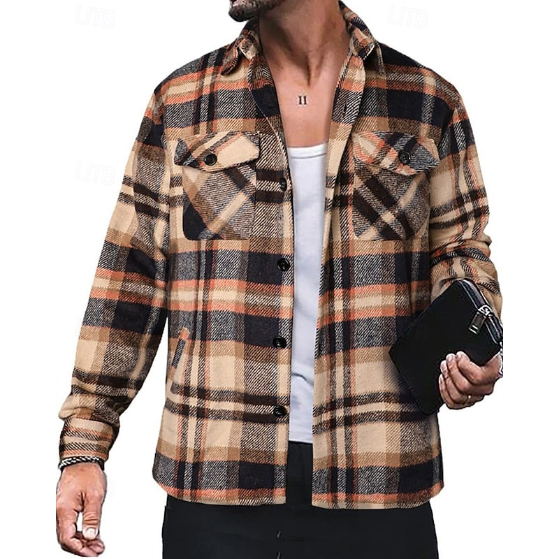 Dawson | Rugged Checked Shirt Jacket