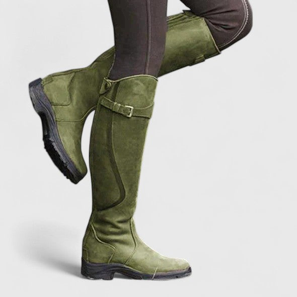 Rinna | Supportive Buckled Accent Boots