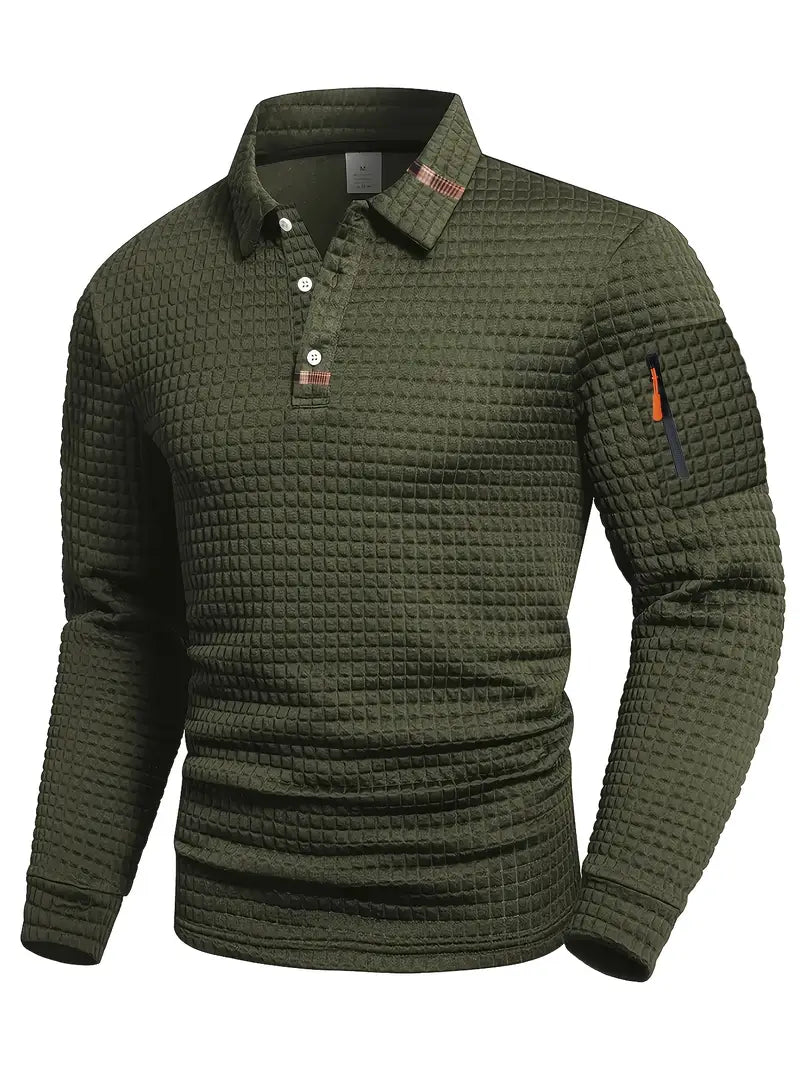 Aaron Polo Shirt – styled view