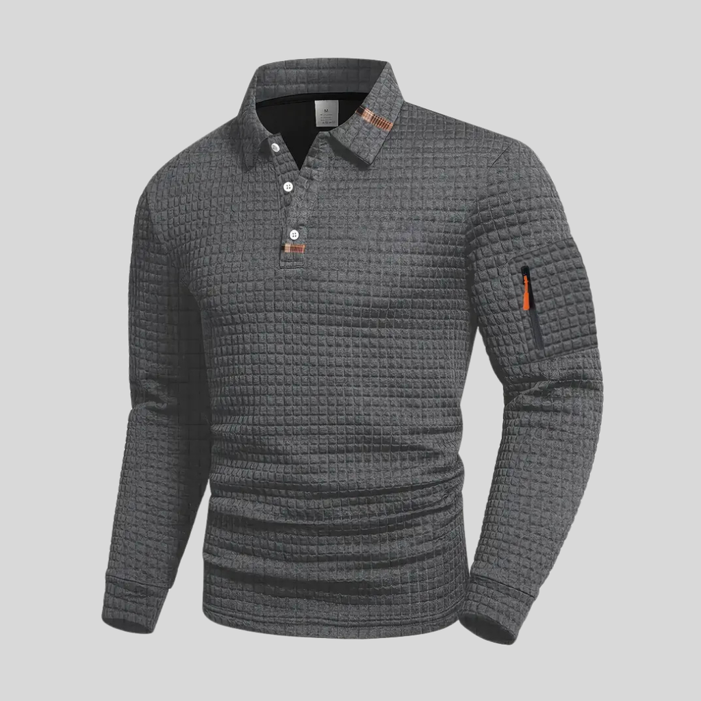 Aaron Polo Shirt – close-up