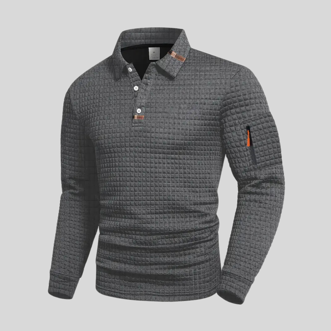 Aaron Polo Shirt – close-up