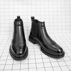 Alastor | Wingtip Chelsea Boots – front view