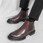 Alastor | Wingtip Chelsea Boots – styled view