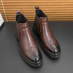 Alastor | Wingtip Chelsea Boots – front view