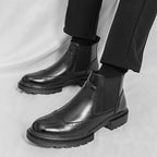 Alastor | Wingtip Chelsea Boots – styled view