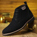 Aldous | Refined Lace-Up Ankle Boots – side view