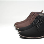 Aldous | Refined Lace-Up Ankle Boots – close-up