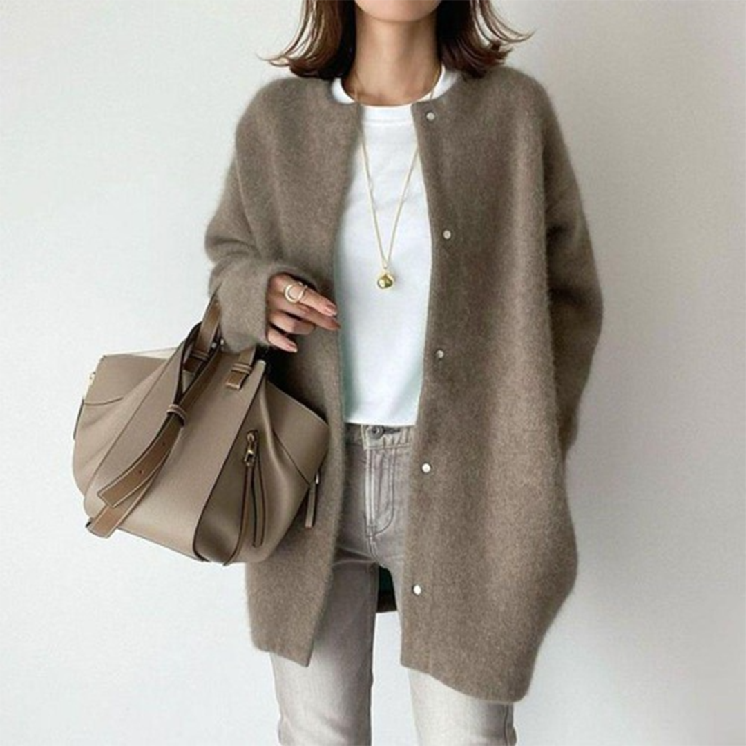 Refined Layering Cardigan – front view