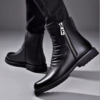 Ambrose | Refined Zip-Side Boots – styled view