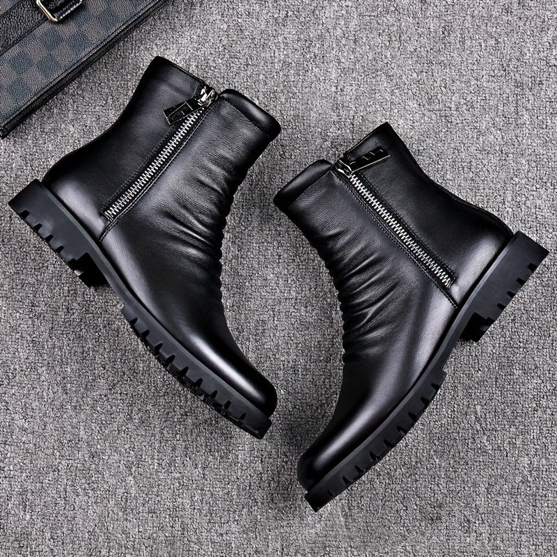 Ambrose | Refined Zip-Side Boots – side view