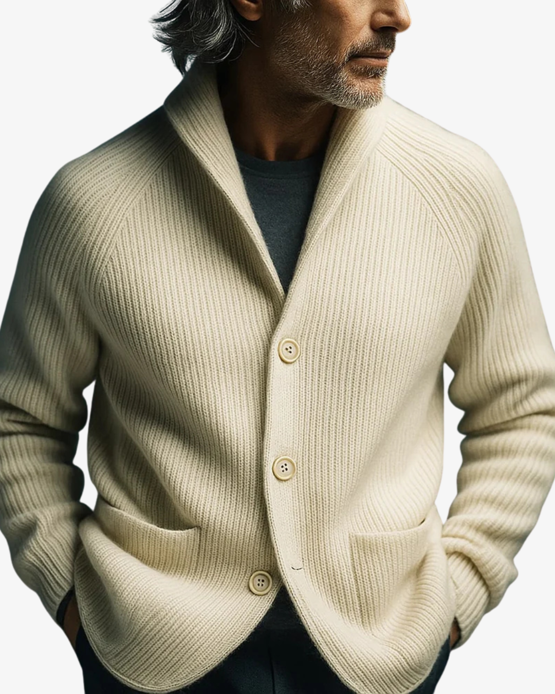 Andrew Wool-Blend Cardigan colour option display