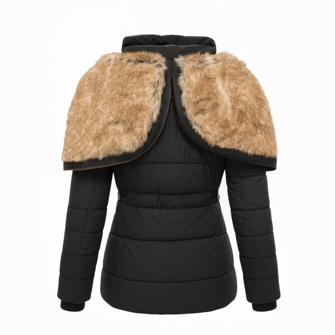 Angel Fur-Lined Winter Coat – front view