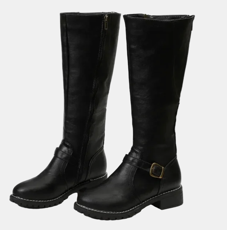 April Stylish Tall Boots – detail view