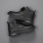 Archer | Rugged Lace-Up Ankle Boots – detail view