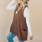 Arola Cozy Knit Vest by Vera Noir – image 7