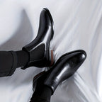 Ashford | Refined Pointed-Toe Chelsea Boots – styled view