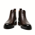 Ashford | Refined Pointed-Toe Chelsea Boots – front view