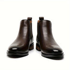 Ashford | Refined Pointed-Toe Chelsea Boots – front view