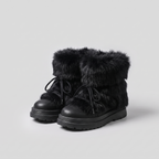 Aspen Faux Fur Après-Ski Boots pair – styled view