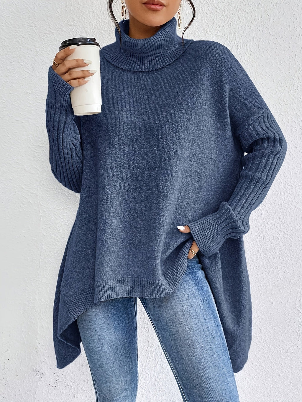 Audrey Cozy Sweater by Vera Noir – front view