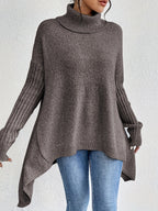 Audrey Cozy Sweater by Vera Noir – layered under a coat