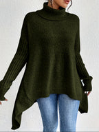 Audrey Cozy Sweater by Vera Noir – worn with ankle boots