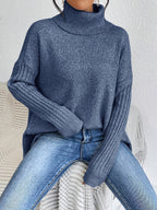 Audrey Cozy Sweater by Vera Noir – three-quarter view