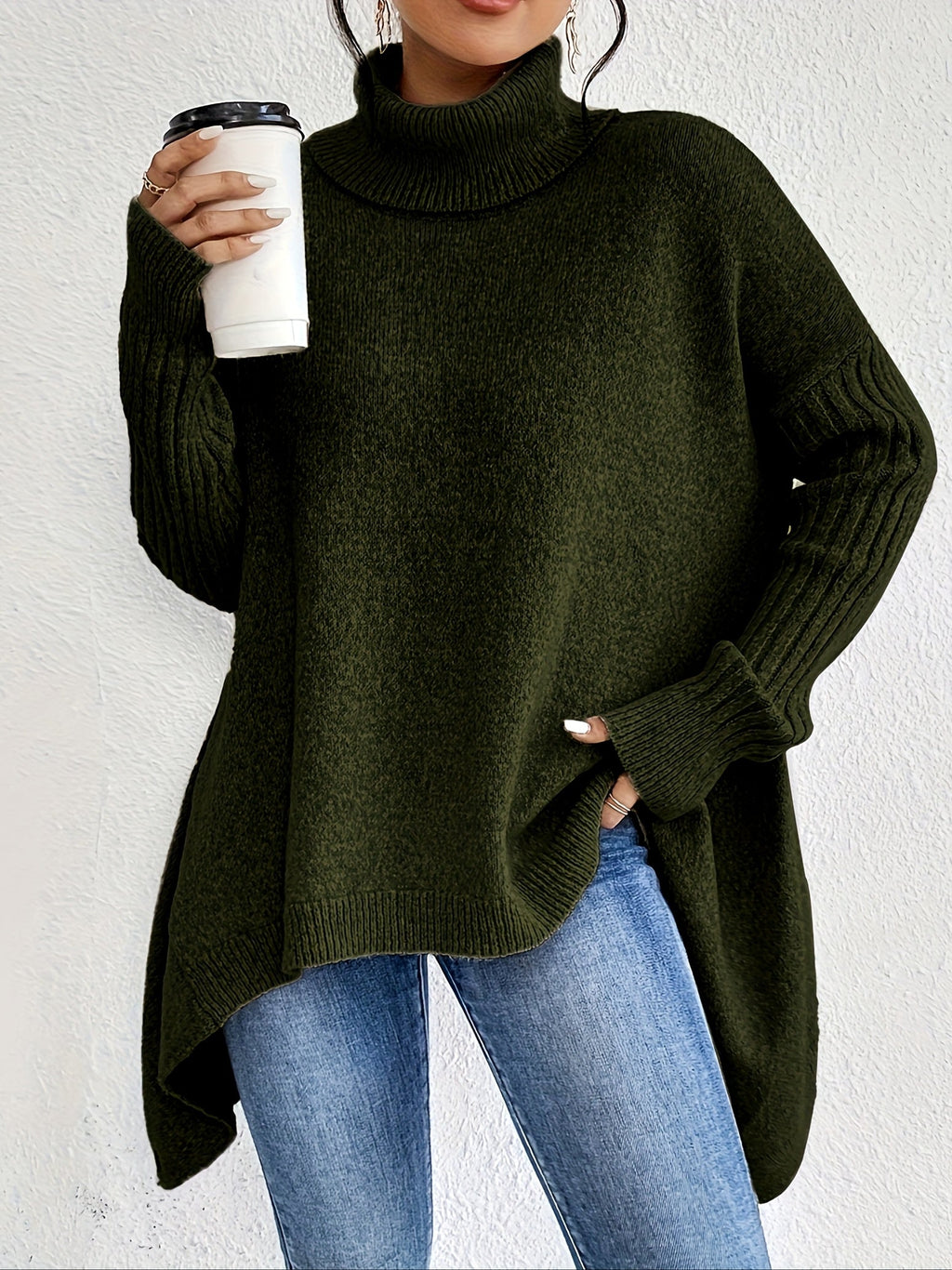 Audrey Cozy Sweater by Vera Noir – back view