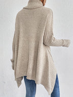 Audrey cozy sweater, styled with tall boots