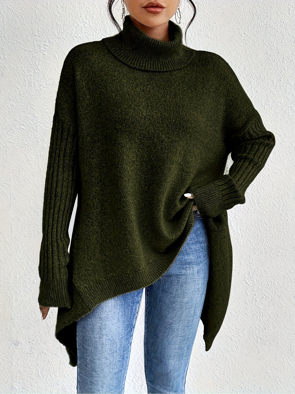 Audrey Cozy Sweater by Vera Noir – sleeve cuff detail