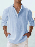 Austin Breathable Button-Up Shirt – front view